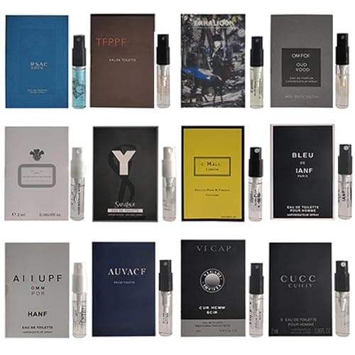 Sampler Set 12 Designer Fragrance Sample Vials